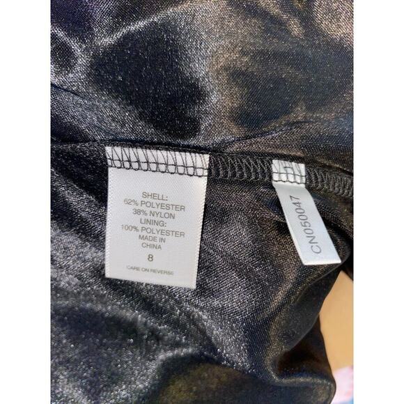 NWT 7th Avenue Design Studio New York & Company size 8 $55 Black Lined Skirt - Picture 11 of 12